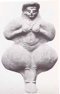  Ishtar/ Inanna, as fertility goddess. Sumerian period.